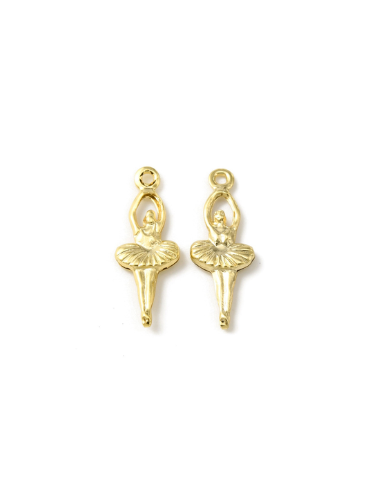 Gold Prima Ballerina Charm