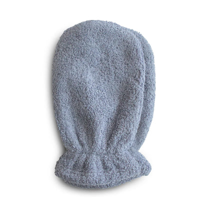 Organic Cotton Bath Mitt 2-Pack and Organic Cotton Baby Hooded Towel