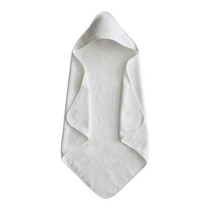 Organic Cotton Bath Mitt 2-Pack and Organic Cotton Baby Hooded Towel