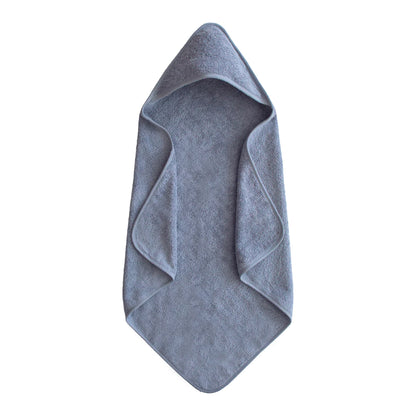 Organic Cotton Bath Mitt 2-Pack and Organic Cotton Baby Hooded Towel