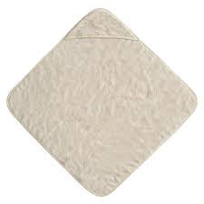 Organic Cotton Bath Mitt 2-Pack and Organic Cotton Baby Hooded Towel