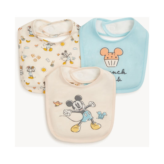 MICKEY'S BRUNCH BUNCH MODAL BIB 3-PACK